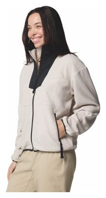 Veste Polaire Columbia Sequoia Grove Full Zip Blanc Femme