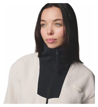 Veste Polaire Columbia Sequoia Grove Full Zip Blanc Femme