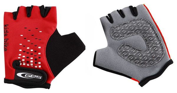 GANTS VELO ENFANT Rouge Taille 4.