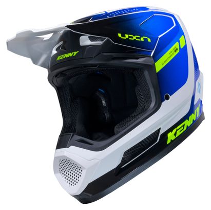 Casque Integral Kenny Performance Bleu/Blanc
