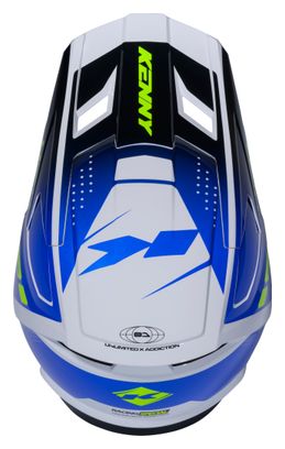 Casque Integral Kenny Performance Bleu/Blanc