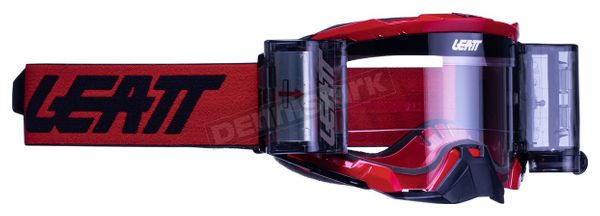 Leatt Velocity 5.5 Roll-Off Goggle Red / 83% Clear Shield
