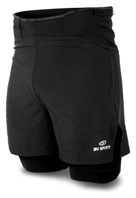 BV Sport CSX Evo2 Combo Shorts Schwarz