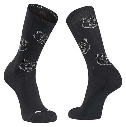 Northwave Core Sock Pair of Socks Black Gray