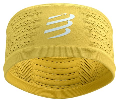 Cinta para la cabeza Compressport On/Off Amarilla