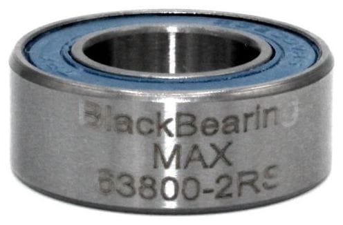 BLACK BEARING ROULEMENT 10 x 19 x 7 mm