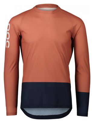 Poc MTB Pure Pink/Navy Blue Long Sleeve Jersey