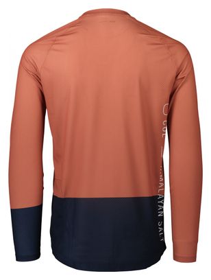 Poc MTB Pure Pink/Navy Blue Long-Sleeve Jersey