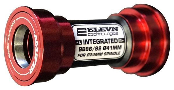 Elevn PF24 Press-Fit Bottom Bracket 86-92mm Red