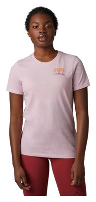 T-Shirt Fox Rockwilder Femme Rose