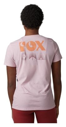 Camiseta Fox Rockwilder Rosa Mujer