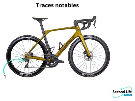 Gereviseerd product - Lapierre Aircode DRS 6.0 Shimano Ultégra 2x11V Gold 2022 racefiets