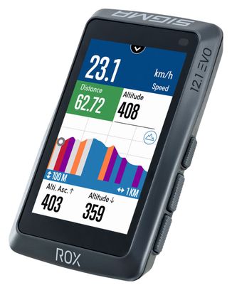 Sigma Rox 12.1 Evo GPS Computer Pack Sensoren Cardio / Geschwindigkeit / Trittfrequenz