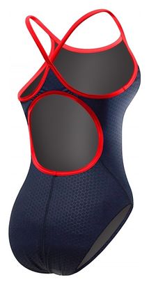 TYR Women's Hexa Diamondfit Swimsuit Black/Red