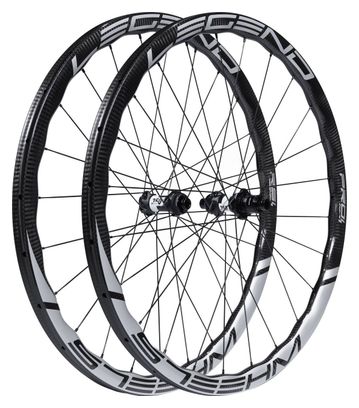 Paire de Roues Legend Wheels 35T CX RS⁴ - 12X100 - 12X142mm - DT 240 EXP - Disc Centerlock - Sram XDR