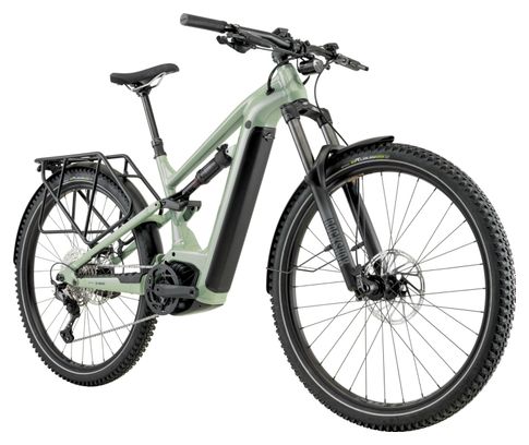 Bicicleta eléctrica de montaña Cannondale Moterra Neo EQ Shimano Deore / XT 12V 750 Wh 29'' Verde agave con suspensión total