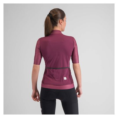 Maillot Sportful Supergiara de manga corta para mujer Morado