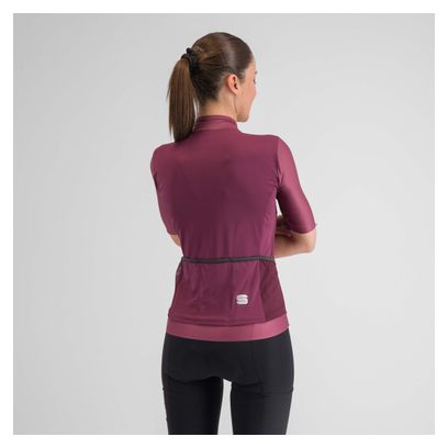 Maillot Sportful Supergiara de manga corta para mujer Morado