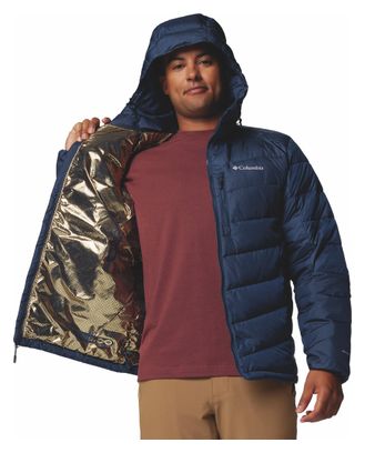 Columbia Labyrinth Loop II Hooded Down Jacket Blue