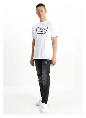 T-Shirt Manches Courtes Vans Full Patch Blanc Homme