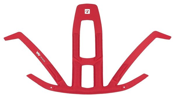 Almohadilla para casco Bontrager Blaze WaveCel rojo