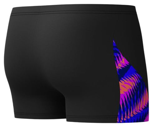 Bañador Speedo Eco+ Allov Digi V-Cut Aquashort Boxer Hombre Negro y Azul Marino