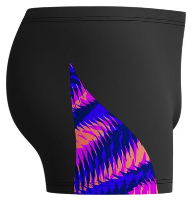 Bañador Speedo Eco+ Allov Digi V-Cut Aquashort Boxer Hombre Negro y Azul Marino