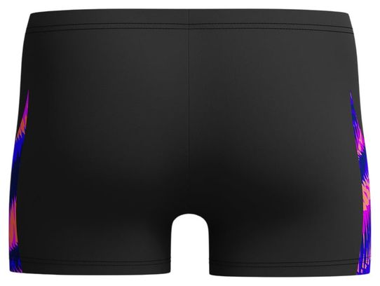 Bañador Speedo Eco+ Allov Digi V-Cut Aquashort Boxer Hombre Negro y Azul Marino