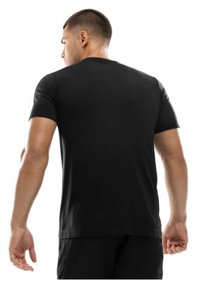 T-shirt fitness manches courtes homme Conquer Noir
