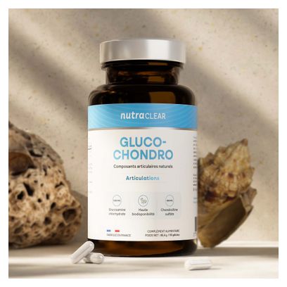 Complexe Articulations - Gluco-chondro (90 Gélules) - Nutraclear - Soin Articulations