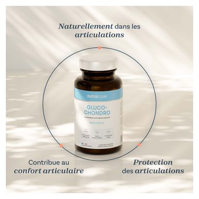 Complexe Articulations - Gluco-chondro (90 Gélules) - Nutraclear - Soin Articulations