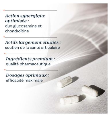 Complexe Articulations - Gluco-chondro (90 Gélules) - Nutraclear - Soin Articulations