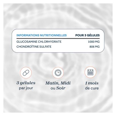 Complexe Articulations - Gluco-chondro (90 Gélules) - Nutraclear - Soin Articulations
