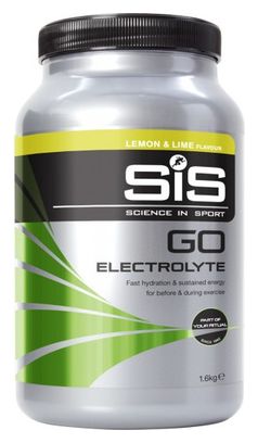 SIS GO Electrolyte Energy Drink Jar 1.6kg Lemon-Lime Flavor