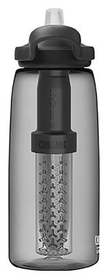 Botella de agua filtrada Camelbak Eddy+ de Lifestraw 1L Negra