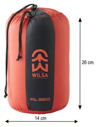 Sac de Couchage Duvets KL 350 Rouge Gauche