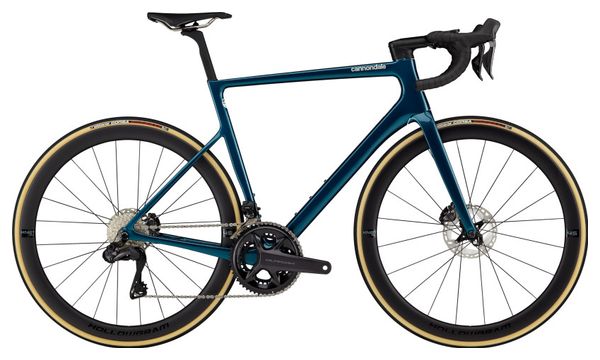 Bicicleta de carretera Cannondale SuperSix Evo Hi-MOD Disc Shimano Ultegra Di2 12V 700mm Deep Teal 2022