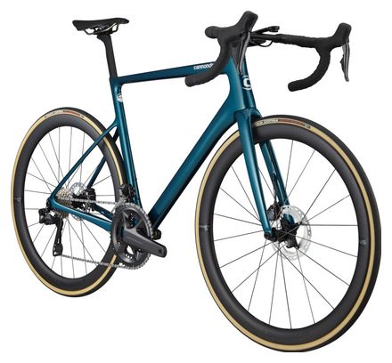 Vélo de Route Cannondale SuperSix Evo Hi-MOD Disc Shimano Ultegra Di2 12V 700 mm Deep Teal 2022