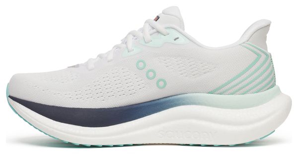 Saucony Triumph 23 Laufschuhe Weiß/Blau Damen