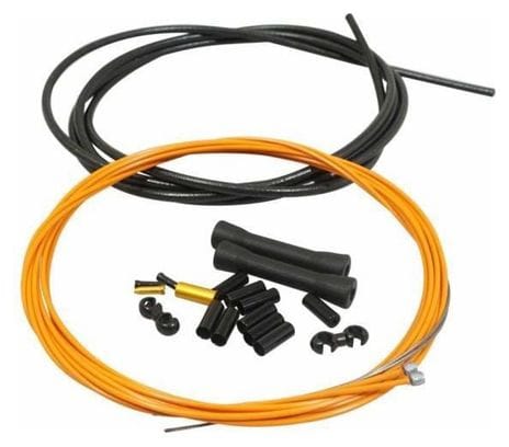 transmission derailleur snake charmer lubrifie etanche (kit transmission 2cables-2 gaines)