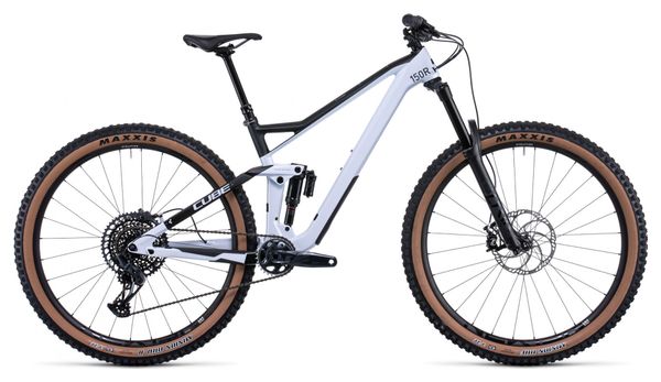 Cube Stereo 150 C:62 Race 29 Full Suspension MTB Sram GX/NX Eagle 12S 29'' Flash White Carbon Grey 2022