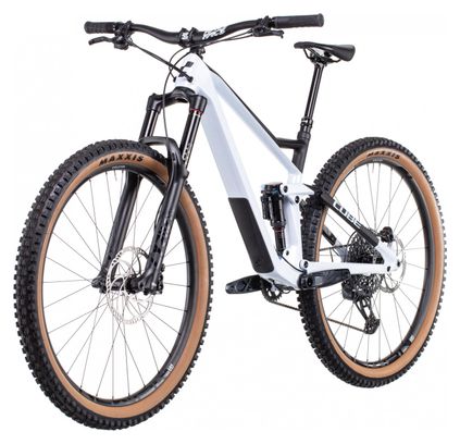 Cube Stereo 150 C:62 Race 29 Full Suspension MTB Sram GX/NX Eagle 12S 29'' Flash White Carbon Grey 2022