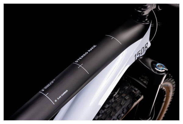 Cube Stereo 150 C:62 Race 29 Full Suspension MTB Sram GX/NX Eagle 12S 29'' Flash White Carbon Grey 2022