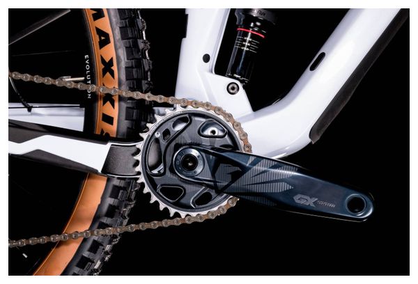 Cube Stereo 150 C:62 Race 29 Full Suspension MTB Sram GX/NX Eagle 12S 29'' Flash White Carbon Grey 2022
