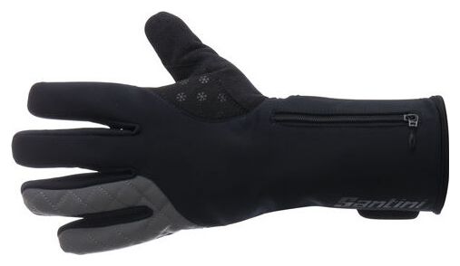 Guantes de invierno Santini Fjord Negro