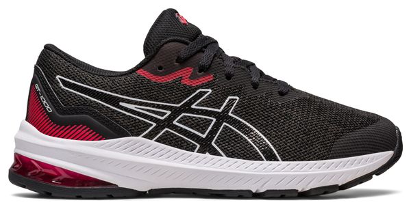 Asics GT-1000 11 GS Hardloopschoenen Zwart Rood Kind