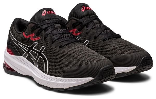 Asics GT-1000 11 GS Scarpe da corsa Nero Rosso Bambino