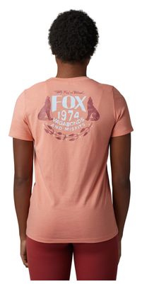 Maglietta Fox Predominant Pink Salmon da donna