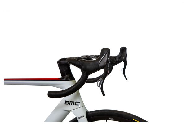 Team Pro Bike - BMC Ag2r TeamMachine Road 01 Straßenrad - Campagnolo Super Record 12V 'Mikaël Cherel' Weiß 2021