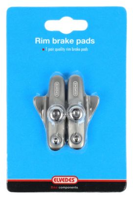 Paar Elved Remblokken voor Aluminium Velgen voor Shimano 55mm Remmen